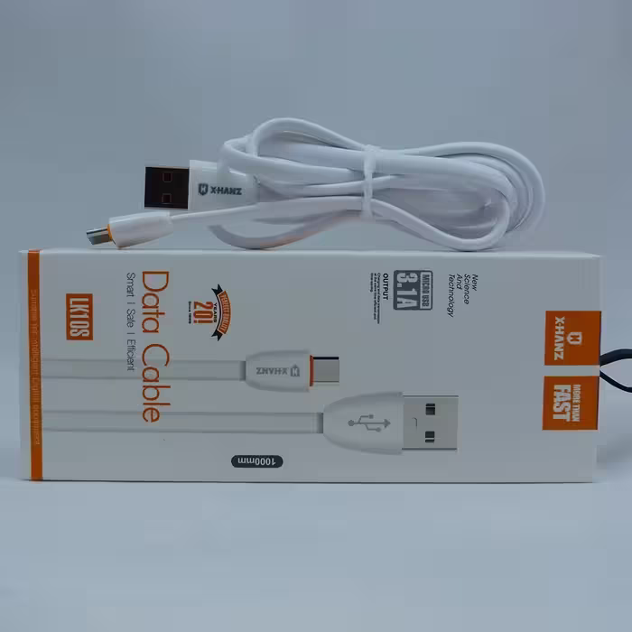 کابل تبدیل USB به microUSB ایکس هانز مدل LK10s طول 1 متر