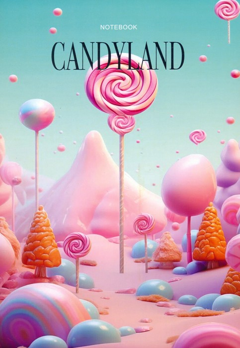 دفتر یادداشت خط دار (CANDYLAND،کد 509) - ناشربوک | خرید آنلاین کتاب