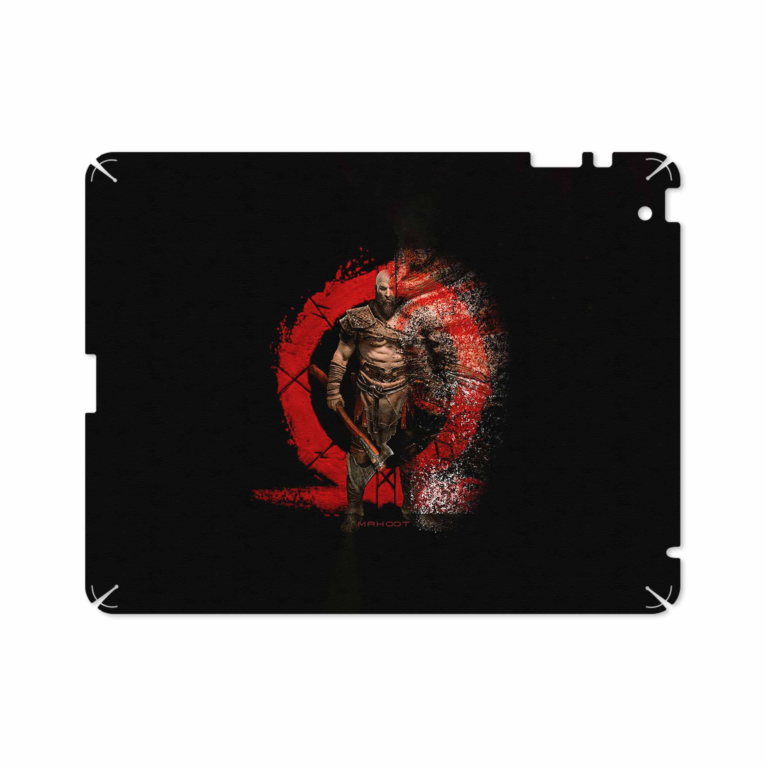 برچسب پوششی ماهوت مدل God-Of-War-Game مناسب برای تبلت اپل iPad 2 2011 A1397