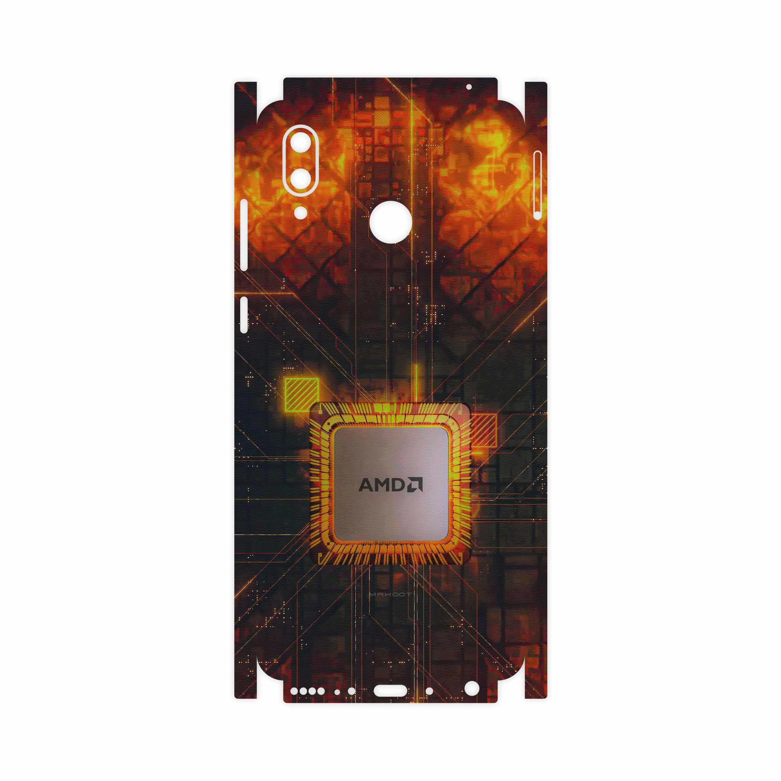 برچسب پوششی ماهوت مدل AMD Brand-FullSkin مناسب برای گوشی موبایل آنر Play