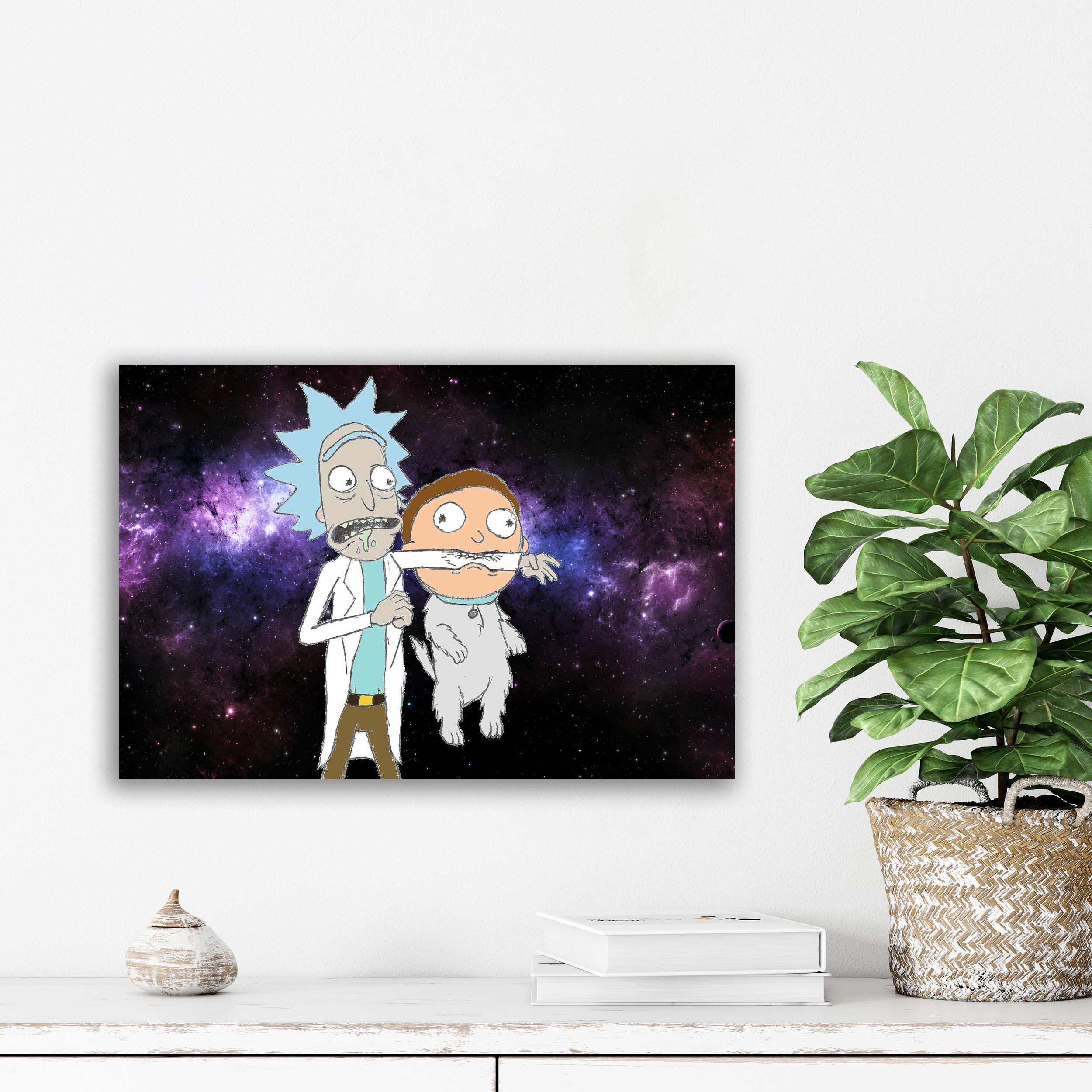 تابلو شاسی آتریسا مدل ریک اند مورتی