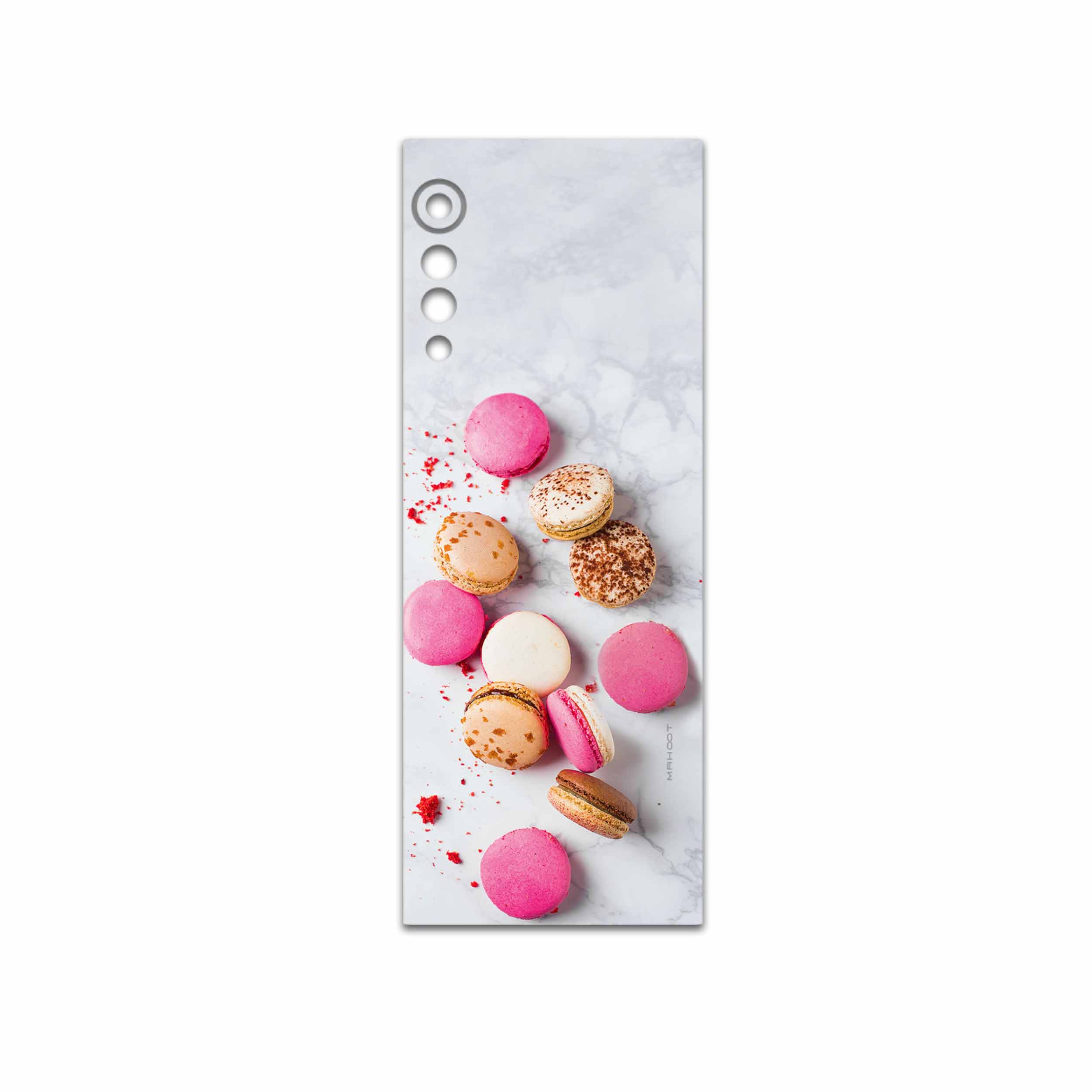 برچسب پوششی ماهوت مدل Macaron-cookie مناسب برای گوشی موبایل ال جی Velvet 5G
