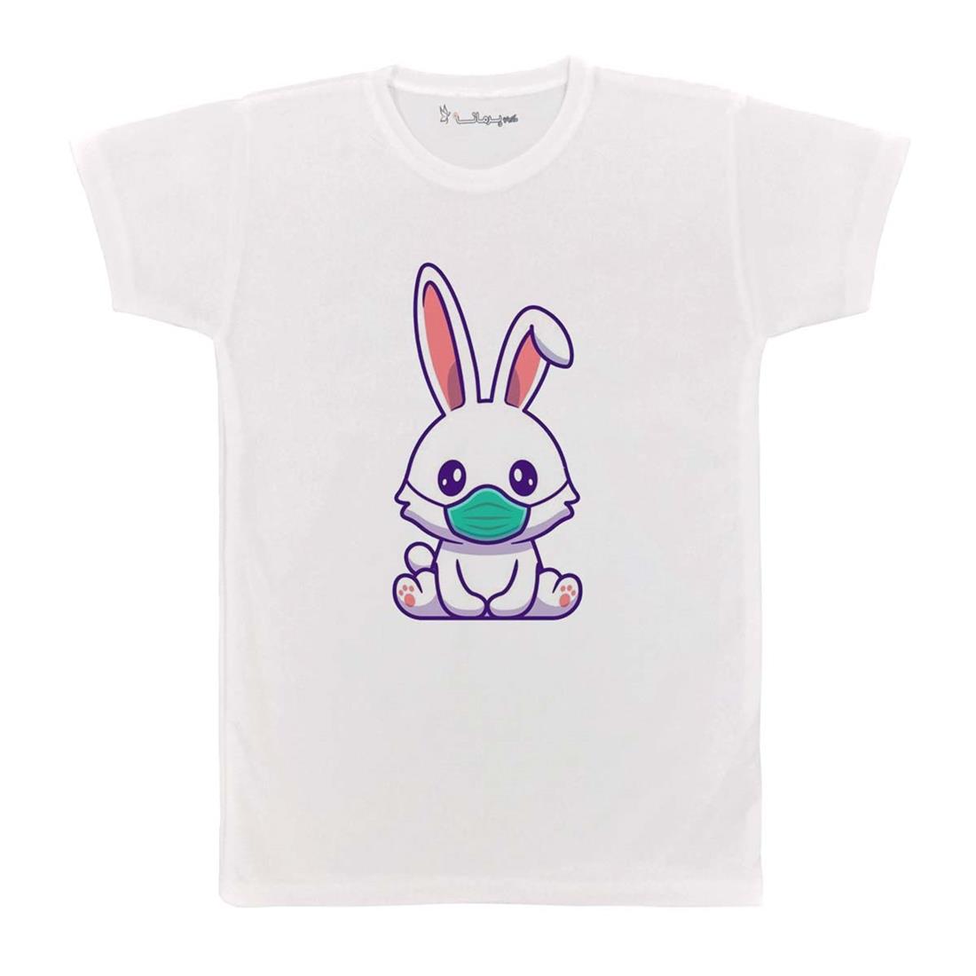 تی شرت بچگانه پرمانه طرح حیوانات بامزه کد pmt.5959