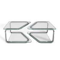 میز عسلی چهل مدل الماس (دو تکه)