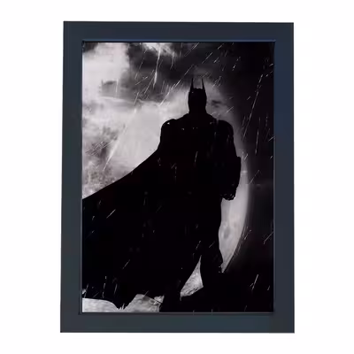 تابلو گالری چهره پرداز رخ مدل بتمن طرح Batman Black Shadow کد GCPA_10011