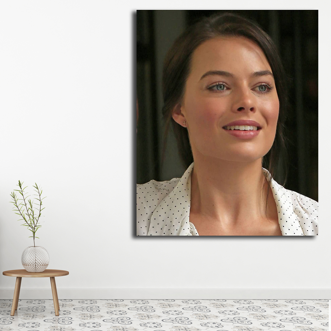 تابلو شاسی مدل مارگو رابی کد 1