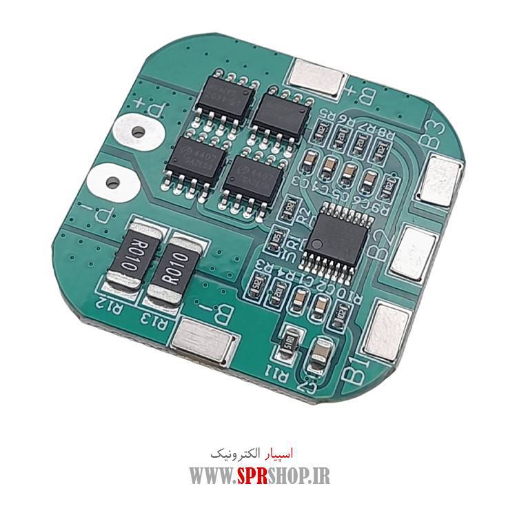 ماژول محافظ شارژ و دشارژ باتری 4 سلولی 8 آمپر مدل HX-6S-SQ