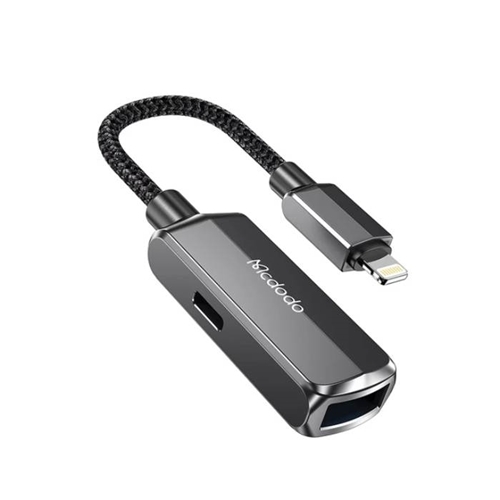 کابل تبدیل لایتنینگ به یو اس بی مکدودو Mcdodo 2 In 1 Convertor Lightning to USB-A 3.0 Lightning CA-2690