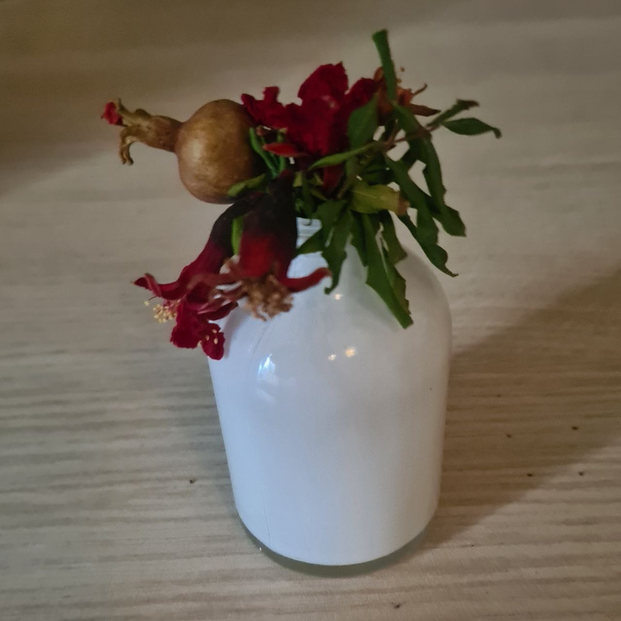 ویال گیفت شیشه ای گلدانی (در رنگهای مختلف)