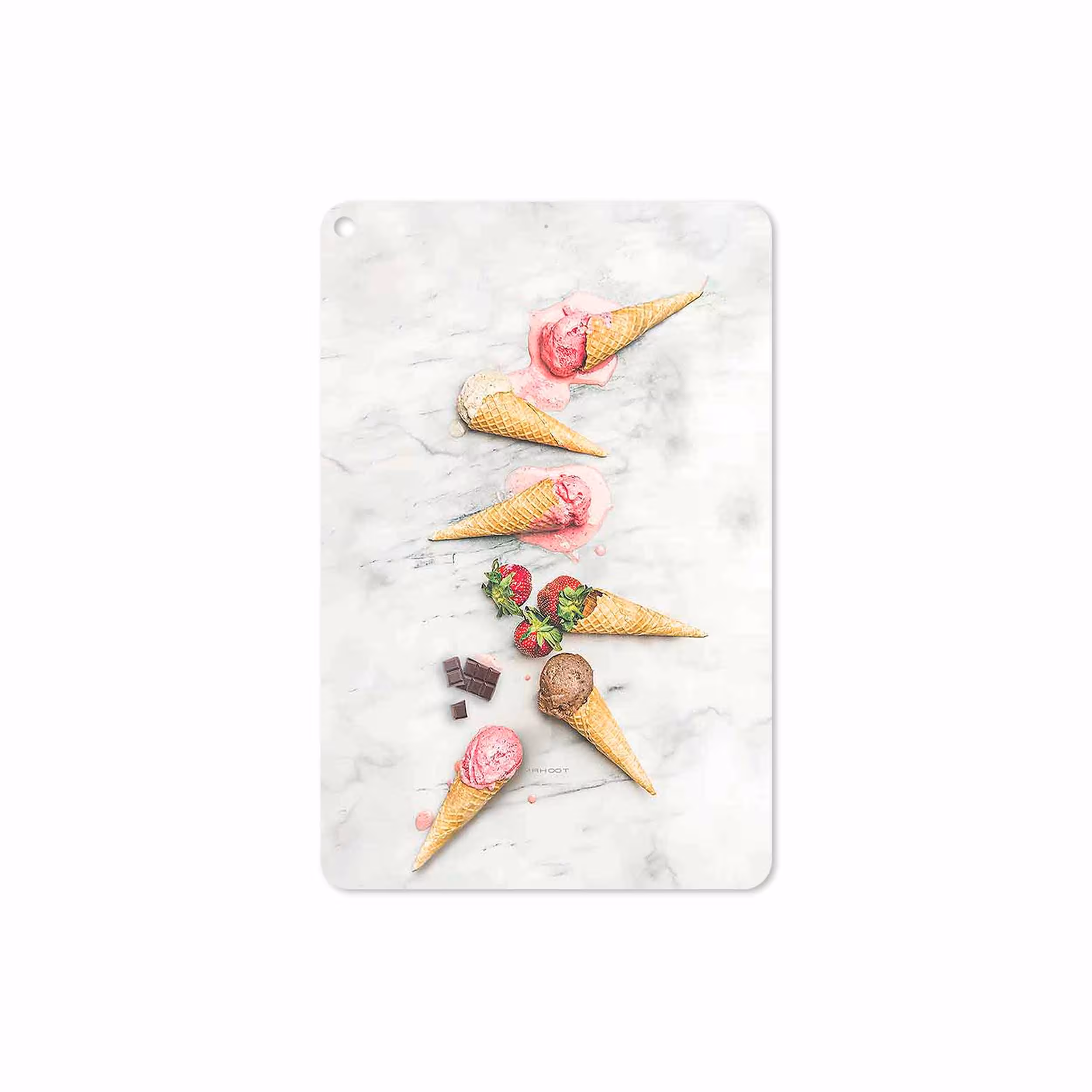 برچسب پوششی ماهوت مدل Funnel ice cream مناسب برای تبلت اپل iPad mini (GEN 5) 2019 A2133