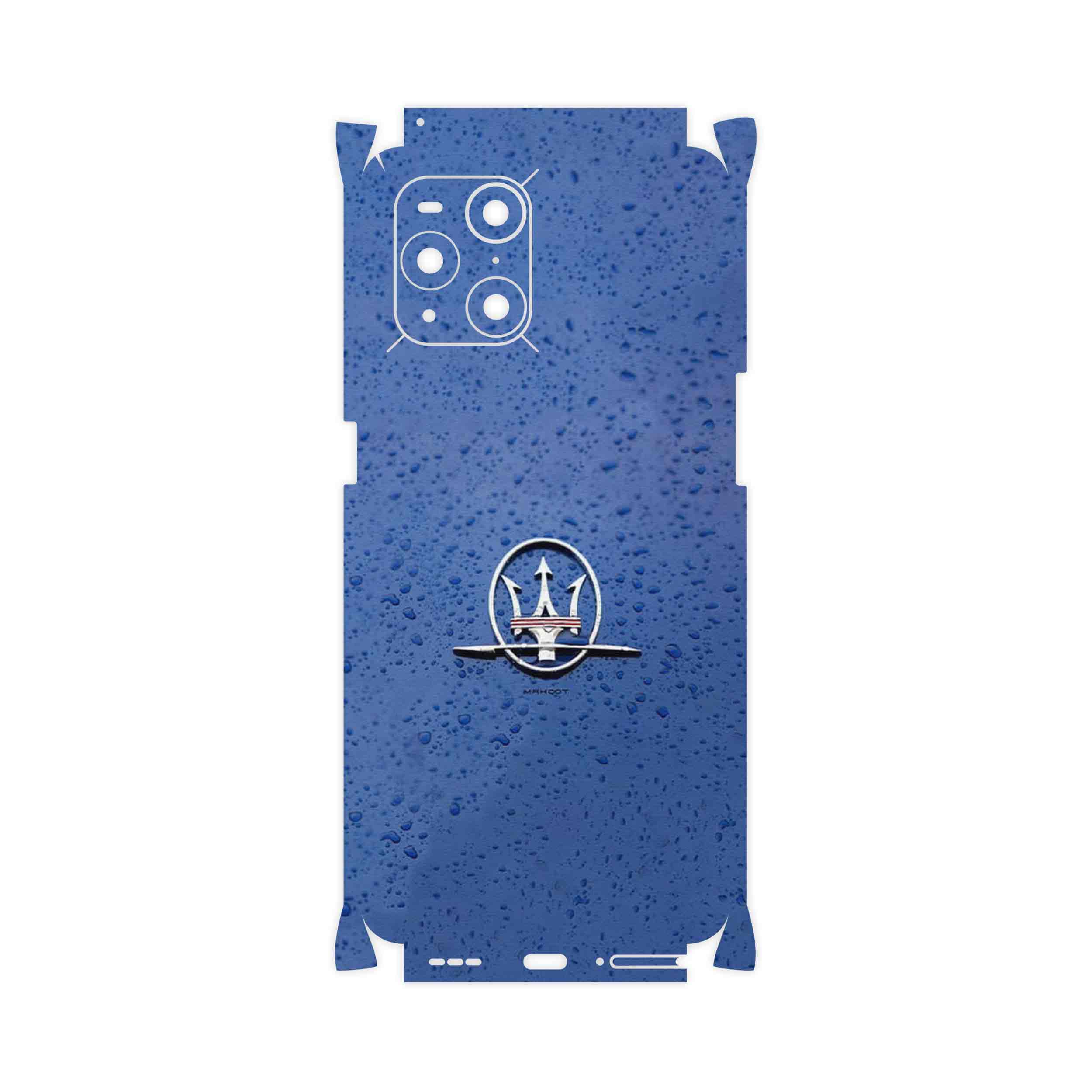 برچسب پوششی ماهوت مدل Maserati-FullSkin مناسب برای گوشی موبایل اپو Find X3 Pro