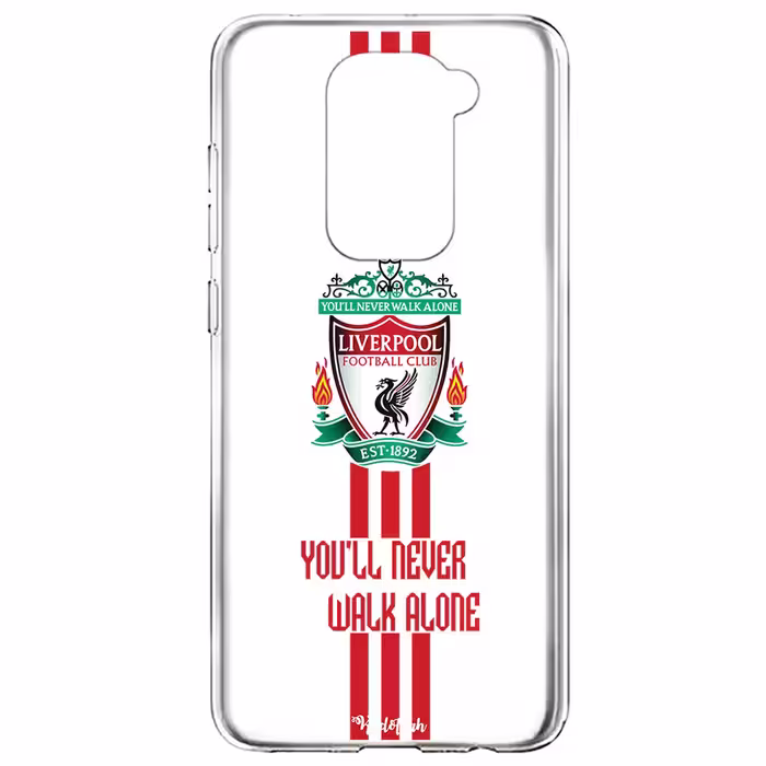 کاور طرح Liverpool مناسب برای گوشی موبایل شیائومی Redmi Note 9