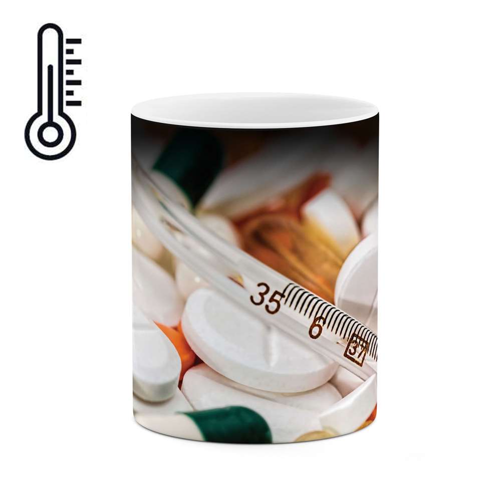 ماگ حرارتی طرح رشته داروسازی  مدل mgph10834