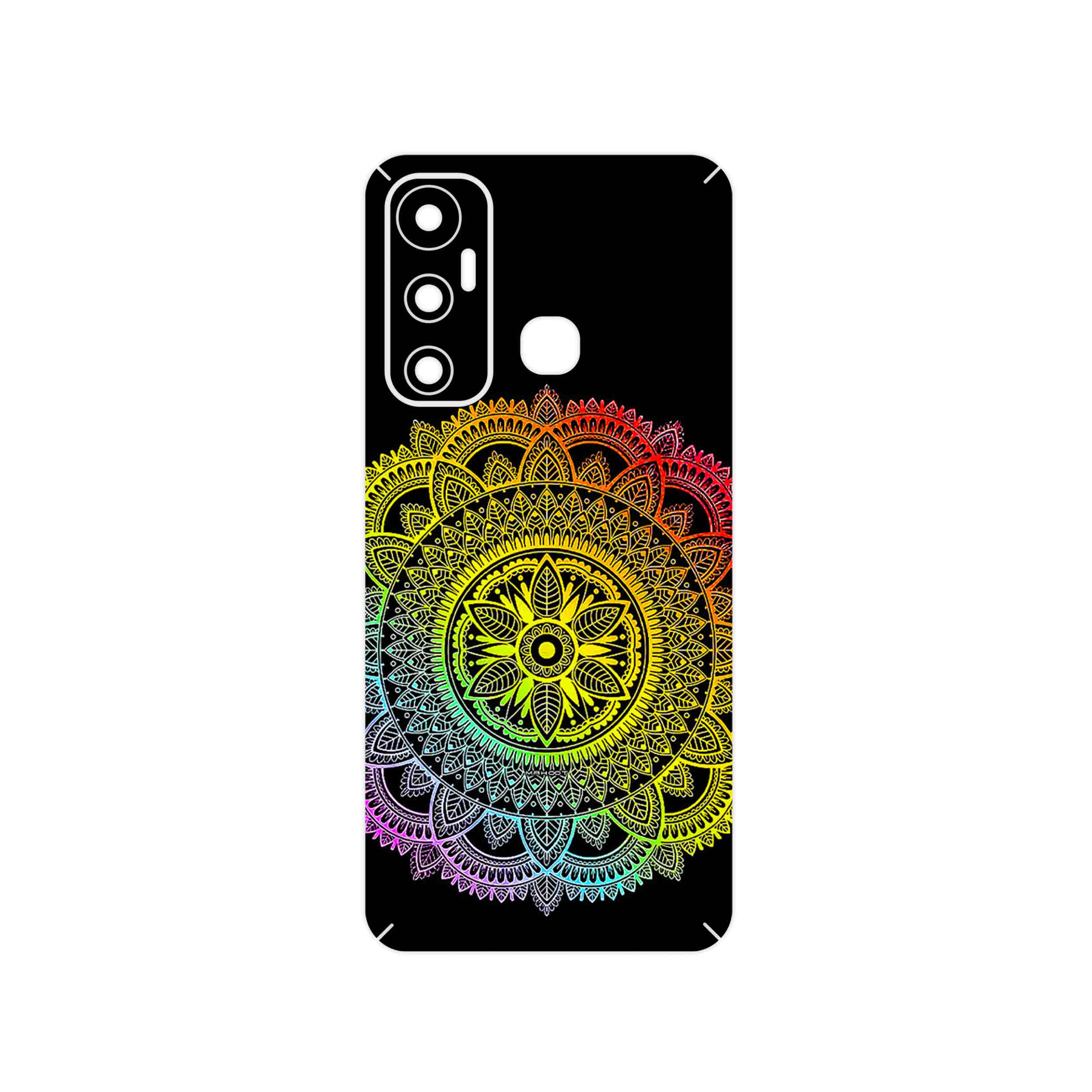برچسب پوششی ماهوت مدل Mandala Design 4 مناسب برای گوشی موبایل اینفینیکس Hot 11