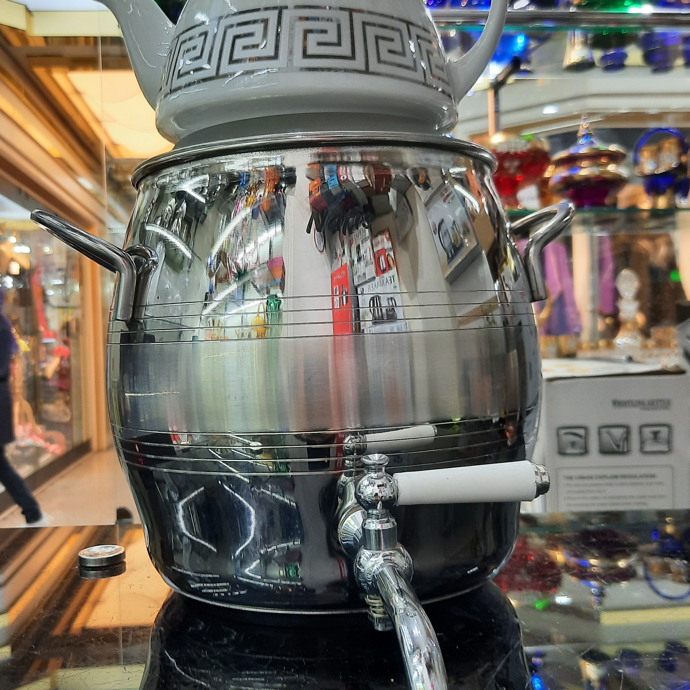 کتری  قوری شیر دار نفیس ، کیفیت عالی 