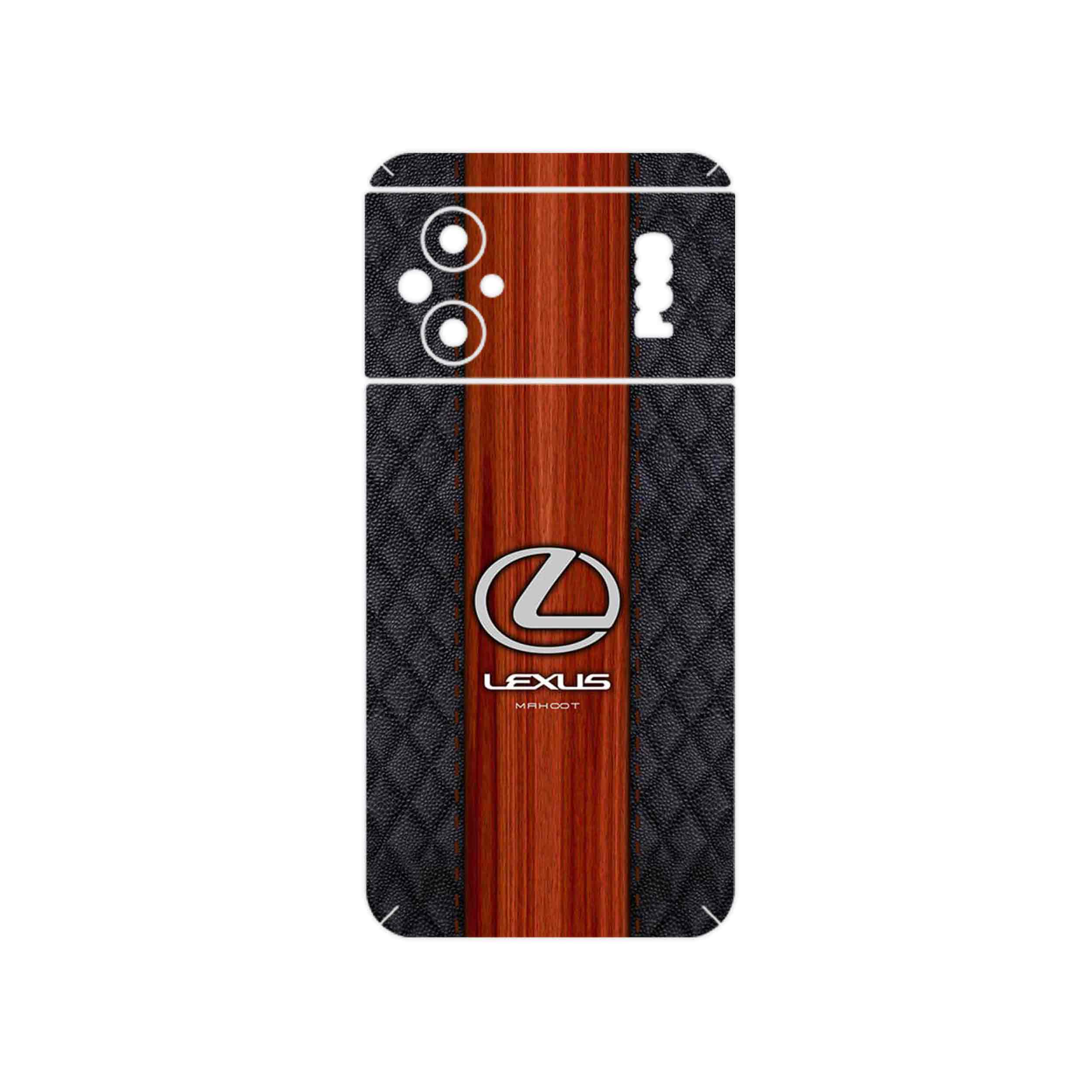 برچسب پوششی ماهوت مدل Lexus_Logo مناسب برای گوشی موبایل شیائومی Poco M5