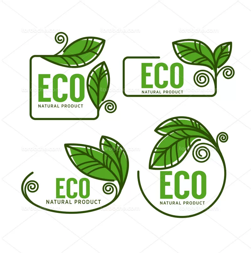 لوگو محصولات سلامت محور | گرافیک با طعم تربچه