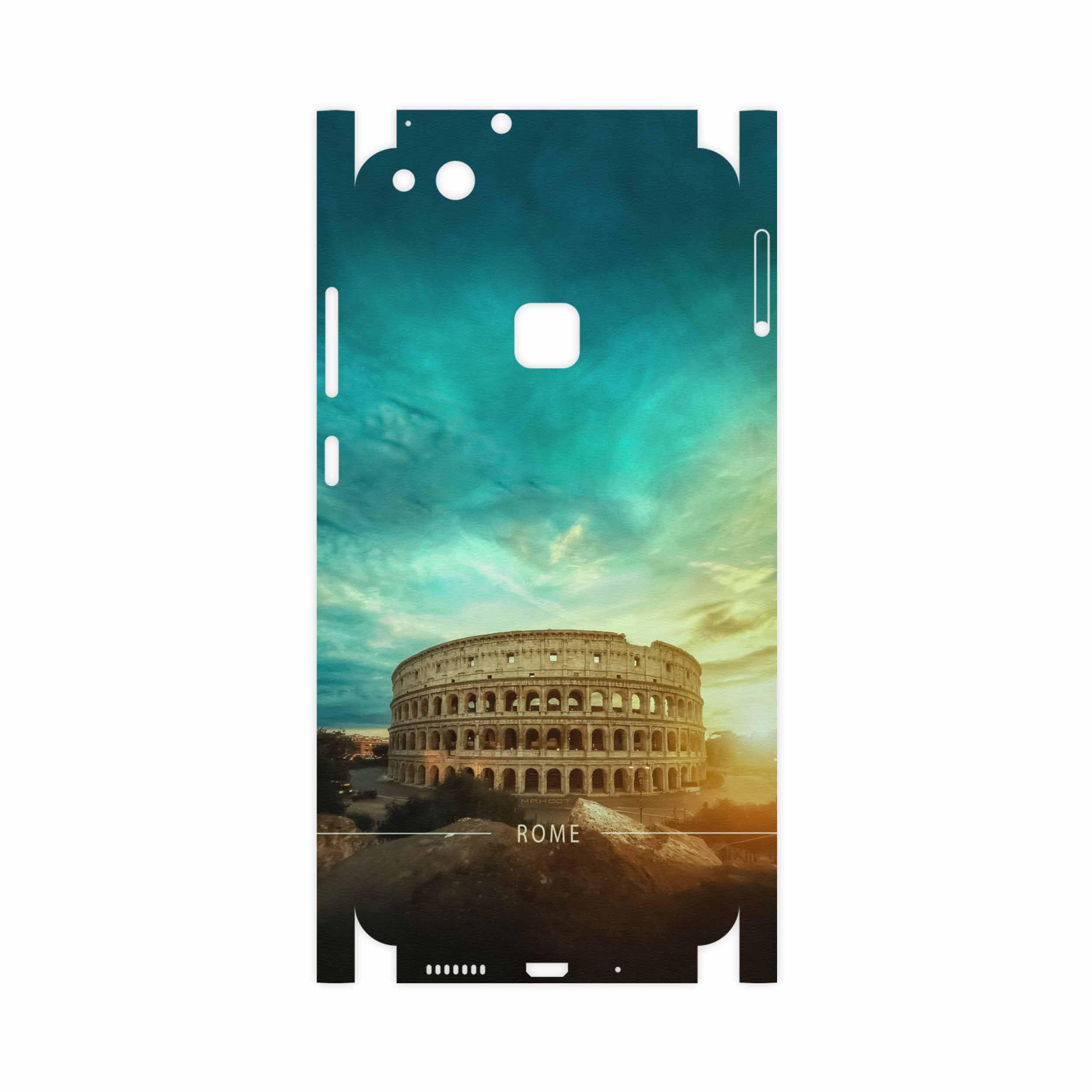 برچسب پوششی ماهوت مدل Rome-City-FullSkin مناسب برای گوشی موبایل هوآوی P10 Lite