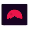 ماوس پد طرح Crimson Sunshine مدل W11