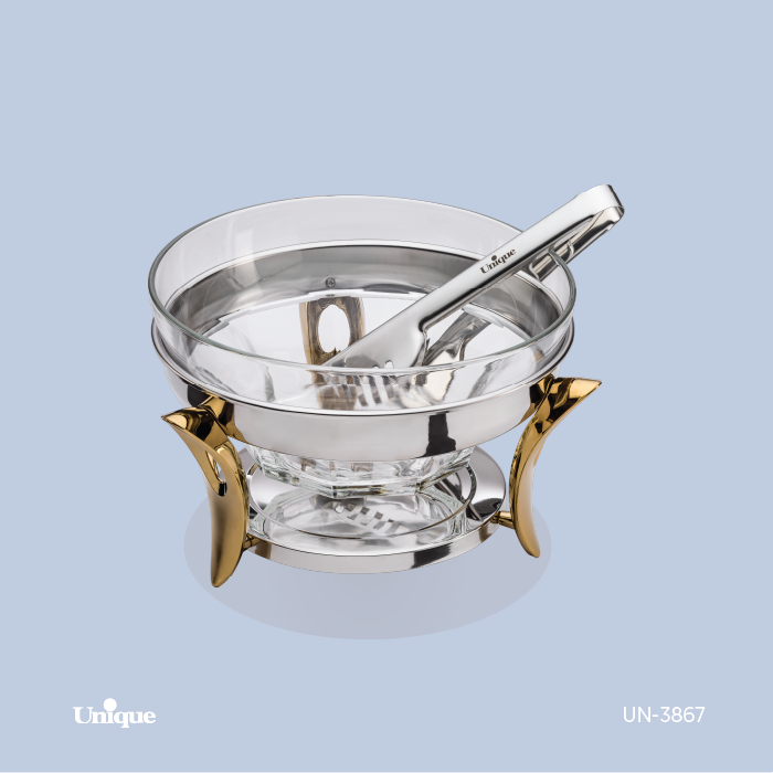 سالادخوری قایقی طلایی یونیک کد محصول: UN-3867B