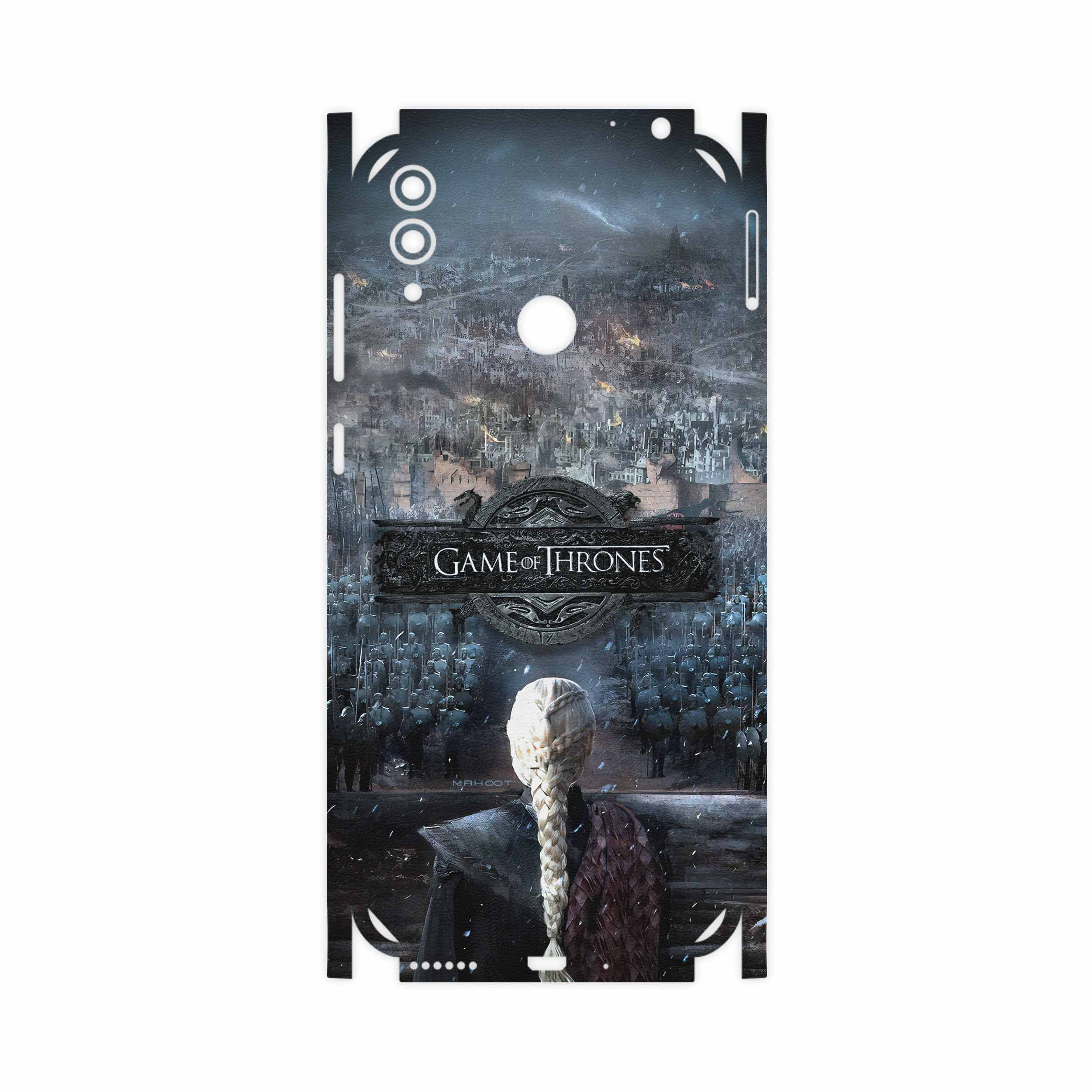 برچسب پوششی ماهوت مدل Game of Thrones-FullSkin مناسب برای گوشی موبایل آنر 8C
