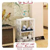 شلف کتابخانه زمینی 2 طبقه