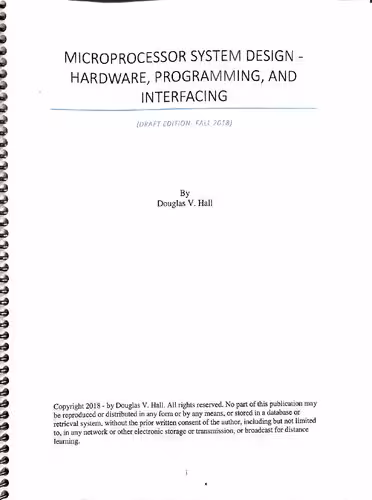 خرید و دانلود نسخه کامل کتاب Microprocessor System Design - Hardware, Programming, and Interfacing