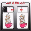 کاور لاین کینگ مدل catlivani2 مناسب برای گوشی موبایل سامسونگ Galaxy A22 5G به همراه پایه نگهدارنده