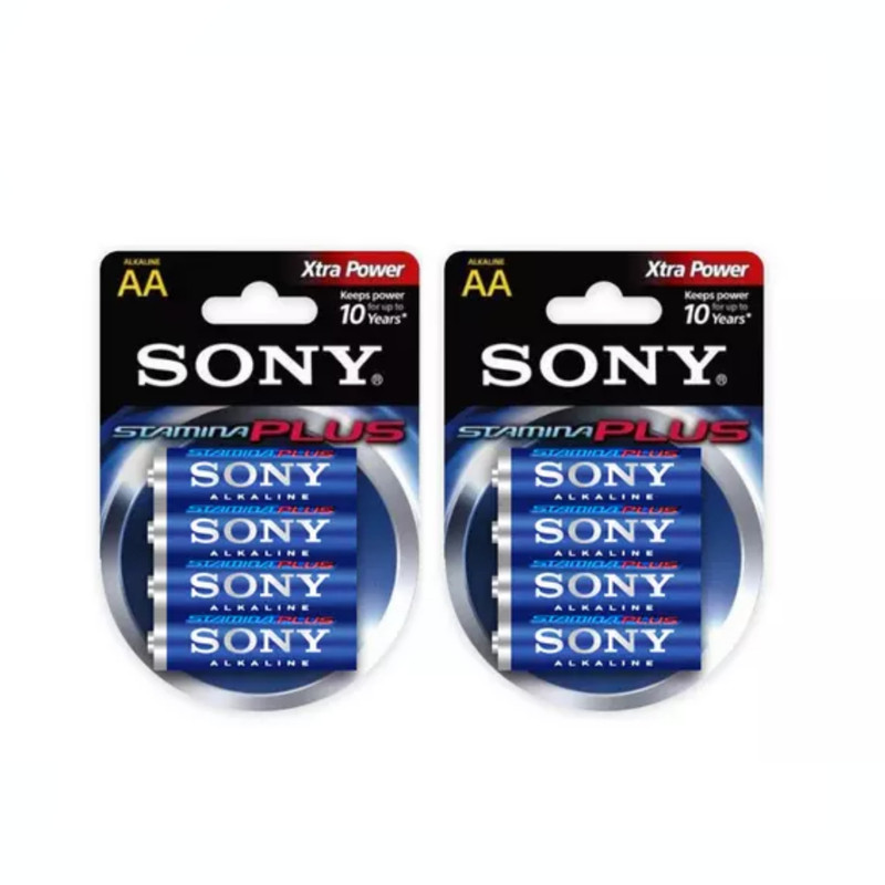 باتری قلمی سونی مدل Stamina plus بسته 8 عددی