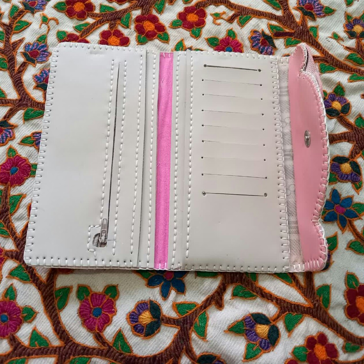 کیف پول،  چرم مصنوعی درجه 1 ، دارای جای موبایل