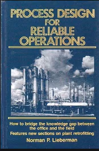 خرید و دانلود نسخه کامل کتاب Process Design for Reliable Operations - &nbsp;Pdf
