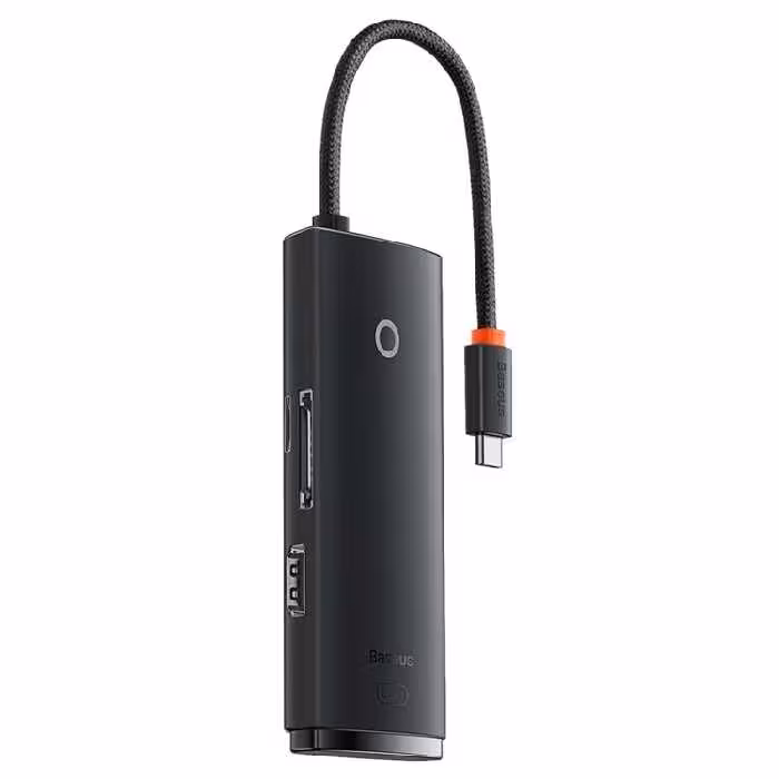 هاب 6 پورت usb-c باسئوس مدل WKQX050001 