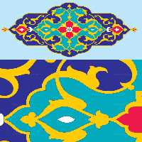 وکتور طرح نماد و المان اسلامی شماره 28 - گرافیک با طعم تربچه