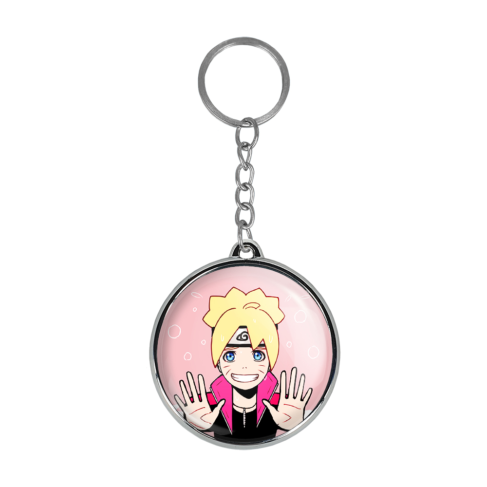 جاکلیدی خندالو طرح سارادا و بوروتو و میتسوکی انیمه بوروتو مدل دوطرفه کد 1572515736