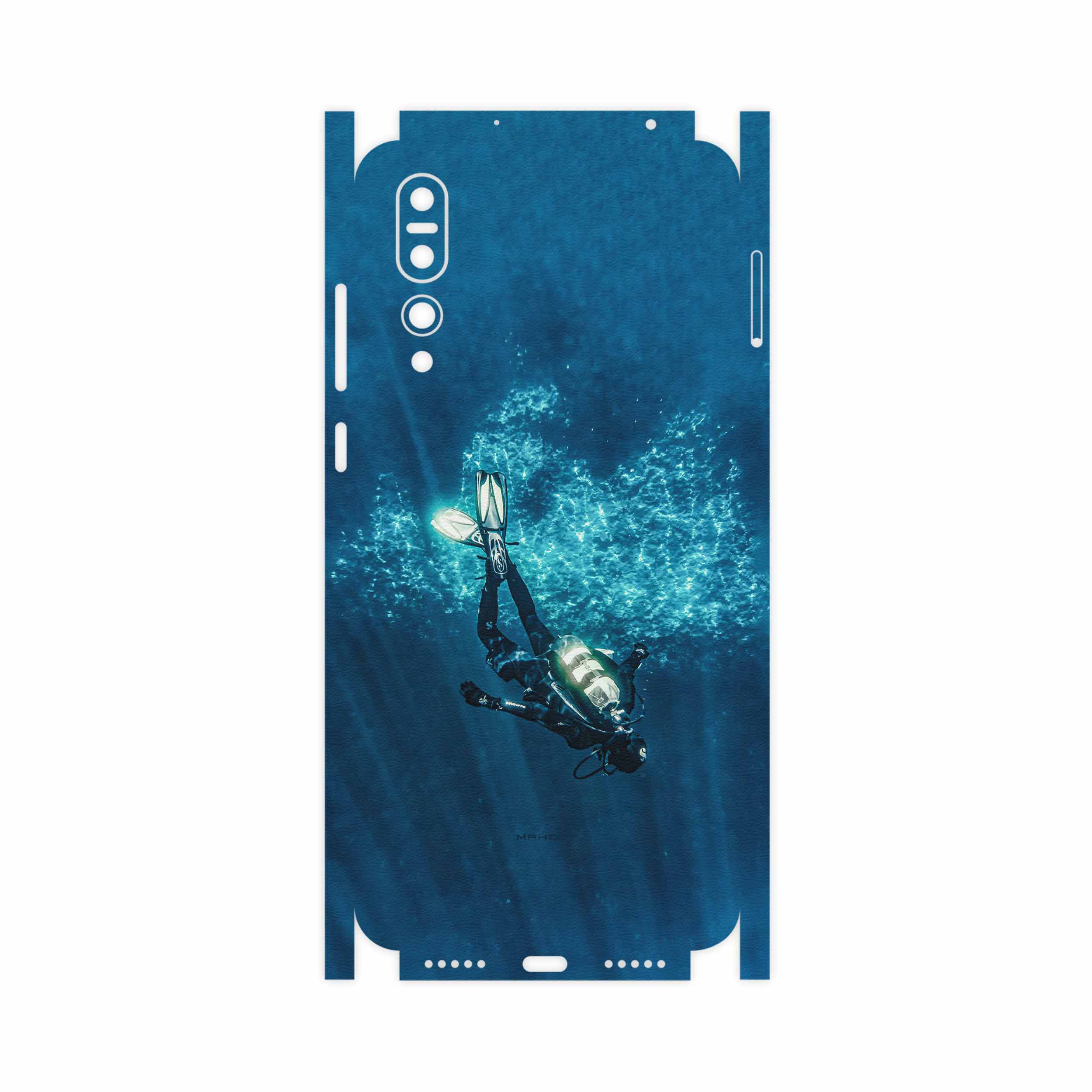 برچسب پوششی ماهوت مدل Scuba-Diving-FullSkin مناسب برای گوشی موبایل هوآوی P20 Pro