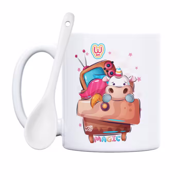 ماگ حس آمیزی طرح Magic Unicorn مدل لیا