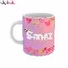 ماگ طرح تک شاخ مدل ساناز