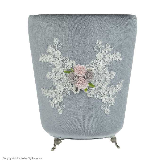 ست سطل و جای دستمال کاغذی کد 101 به همراه جای کارد