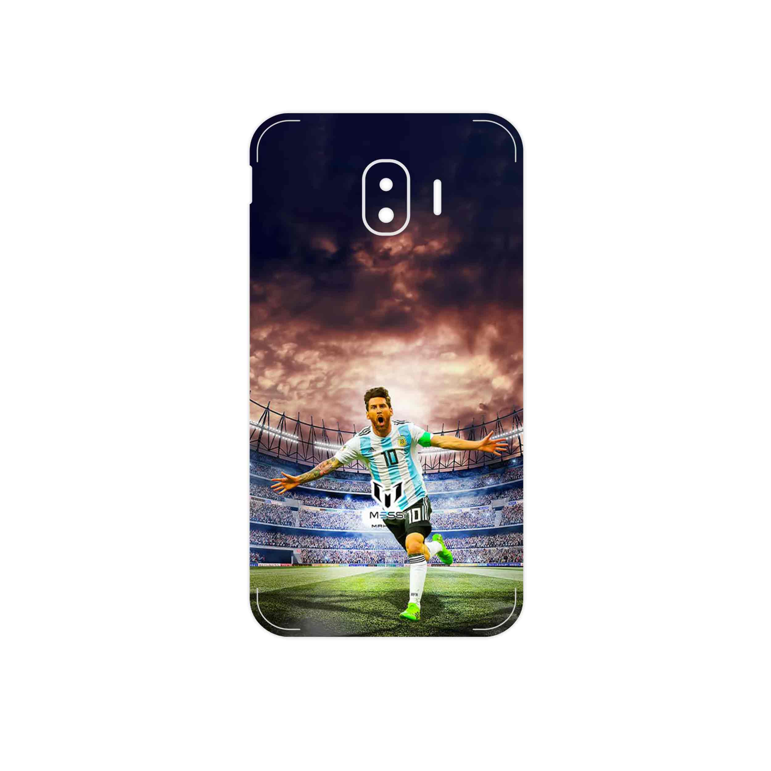 برچسب پوششی ماهوت مدل Lionel Messi 2 مناسب برای گوشی موبایل سامسونگ Galaxy J2 Pro 2018