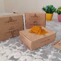 صابون گیاهی 100 گرمی زردچوبه سیندرلا