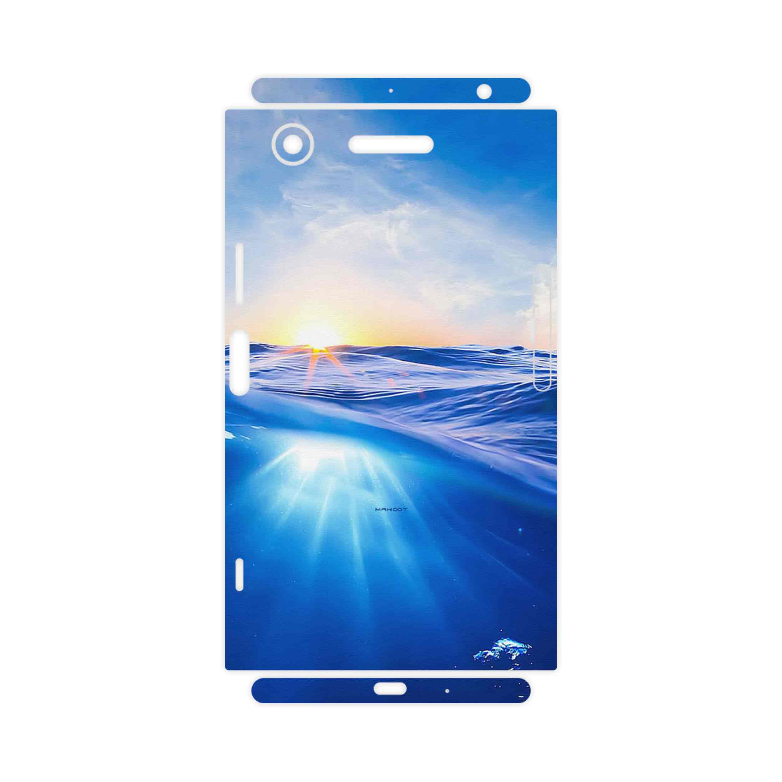 برچسب پوششی ماهوت مدل Ocean-FullSkin مناسب برای گوشی موبایل سونی Xperia XZ1