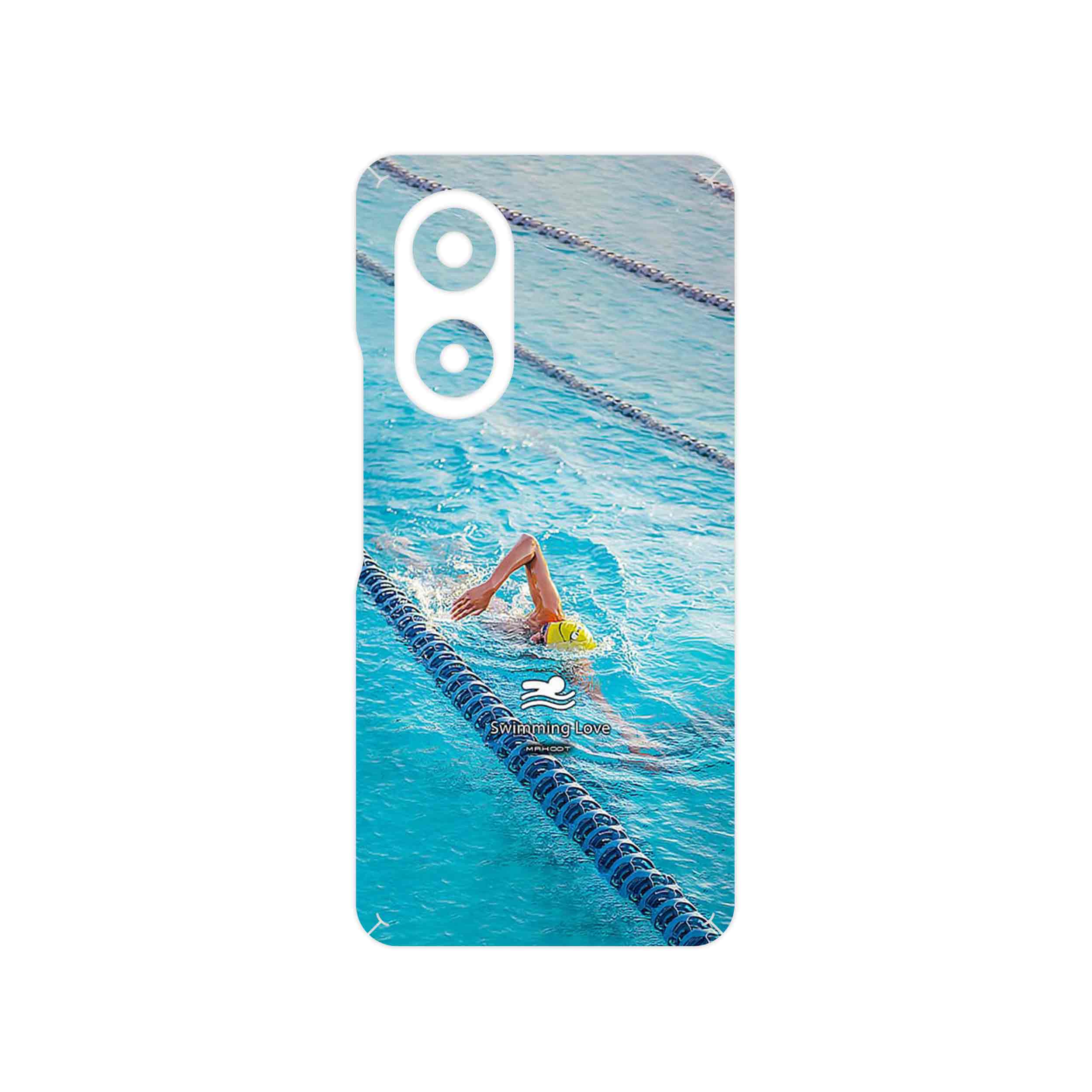 برچسب پوششی ماهوت مدل Swimming مناسب برای گوشی موبایل هوآوی Nova 9 SE
