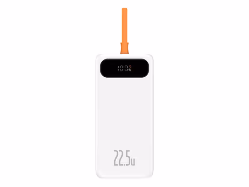 پاوربانک فست شارژ 20000 بیسوس Baseus Block Digital Display 20000mAh 22.5W
