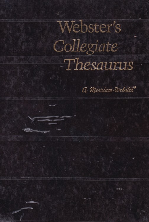 خرید کتاب Webster’s Collegiate Thesaurus — کتابسرای طه