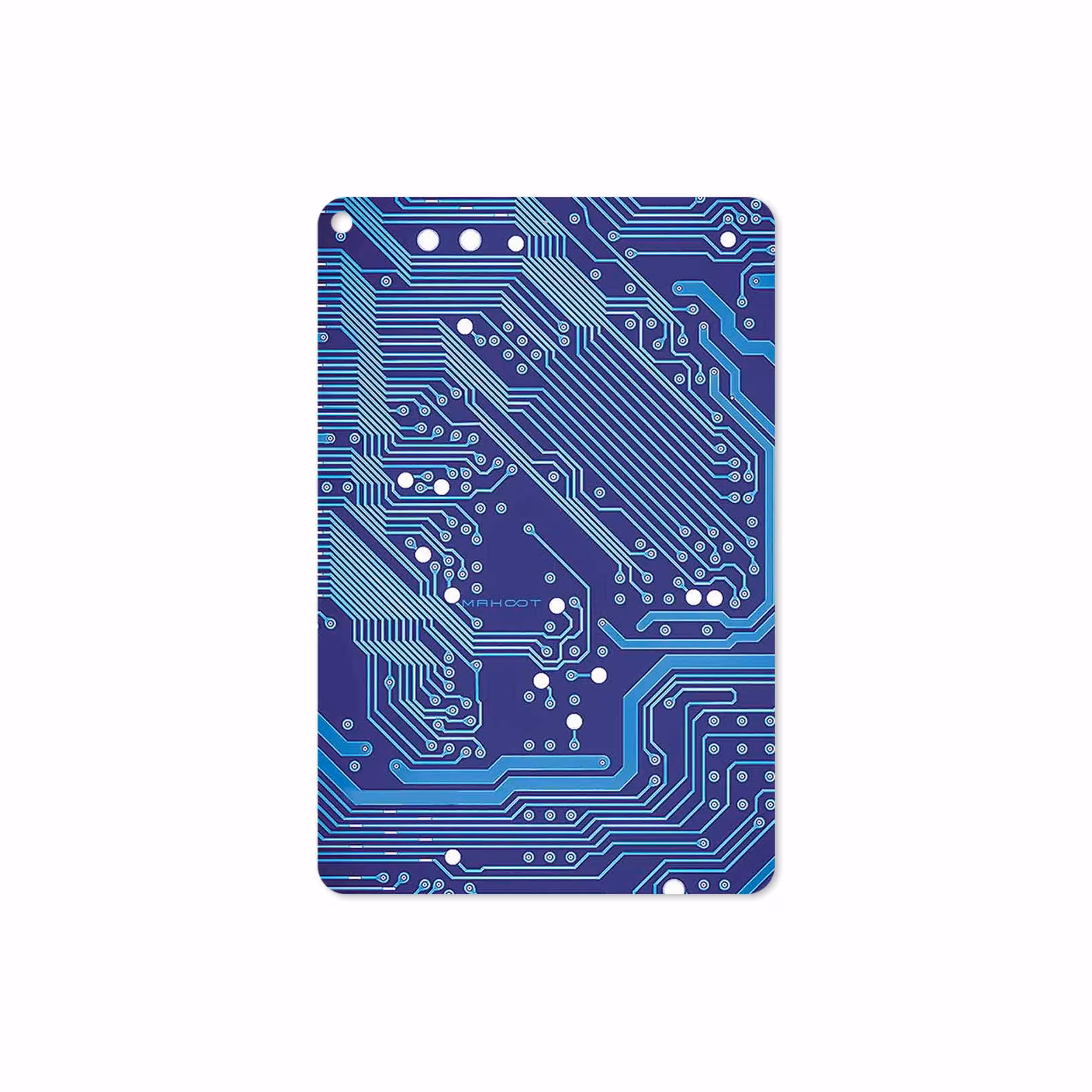 برچسب پوششی ماهوت مدل Blue Printed Circuit Board مناسب برای تبلت اپل iPad mini (GEN 5) 2019 A2126
