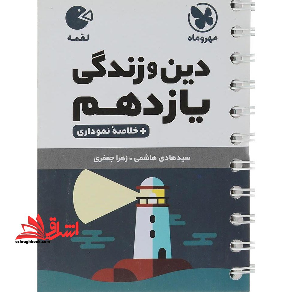 دین و زندگی یازدهم خلاصه نموداری لقمه - فروشگاه کتاب اشراق