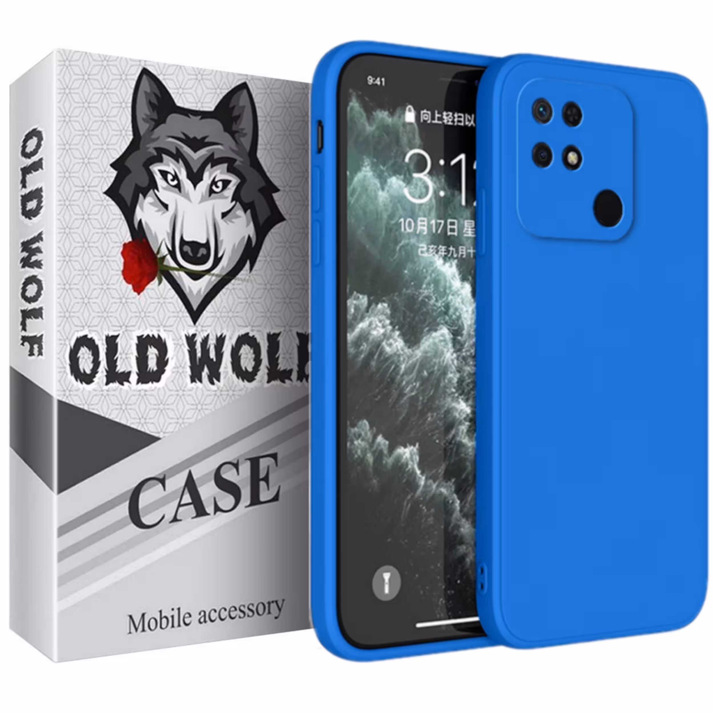 کاور اولد وولف مدل YCADEN مناسب برای گوشی موبایل شیائومی Redmi 10C / Poco C40