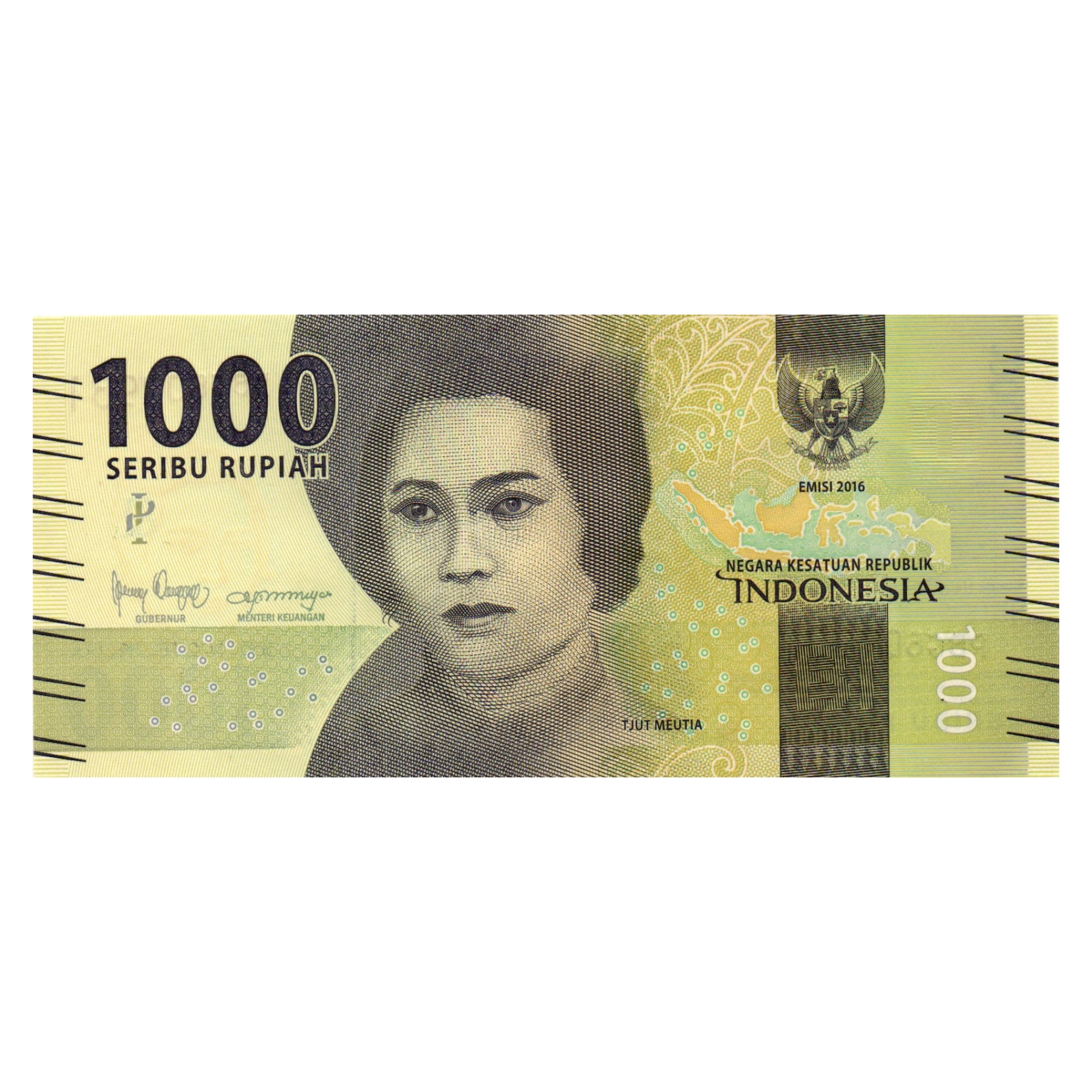 اسکناس تزئینی طرح کشور اندونزی مدل 1000 روپیه  unc