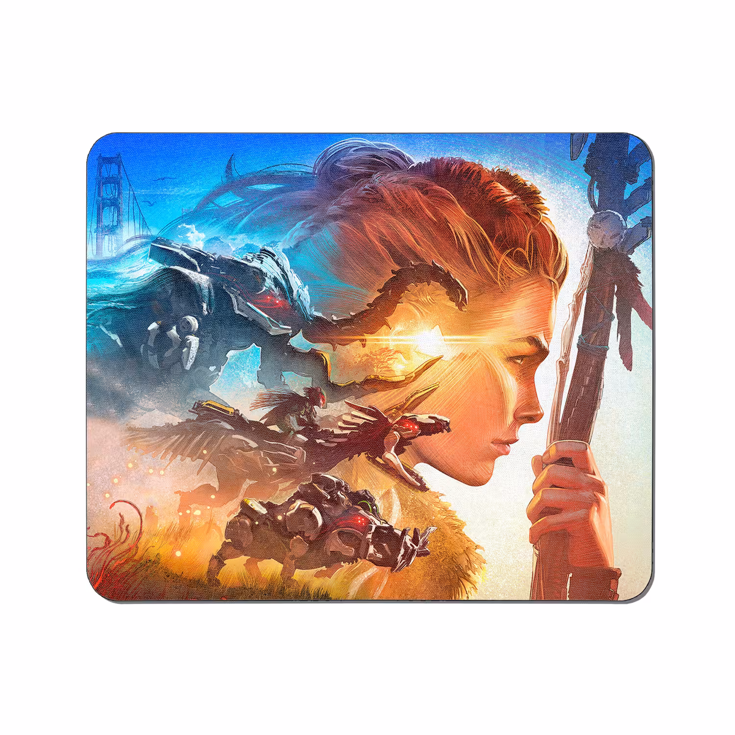 ماوس پد طرح بازی horizon forbidden west کد 3264