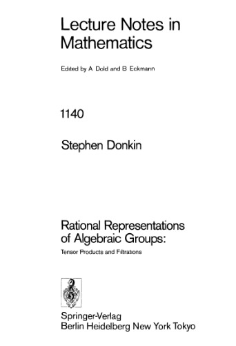 خرید و دانلود نسخه کامل کتاب Rational Representations of Algebraic Groups